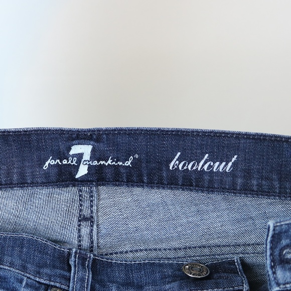 7 For All Mankind boot cut jeans - Picture 7 of 10
